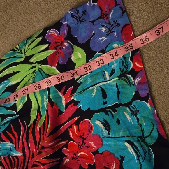 VINTAGE 90s My Michelle Floral Dress Small - Picture 13 of 13